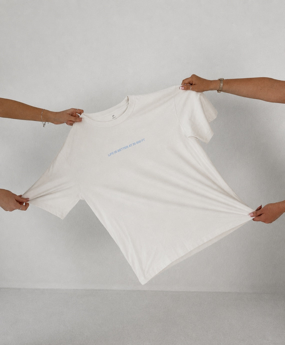 Oversized crew T-shirt - women's fit
