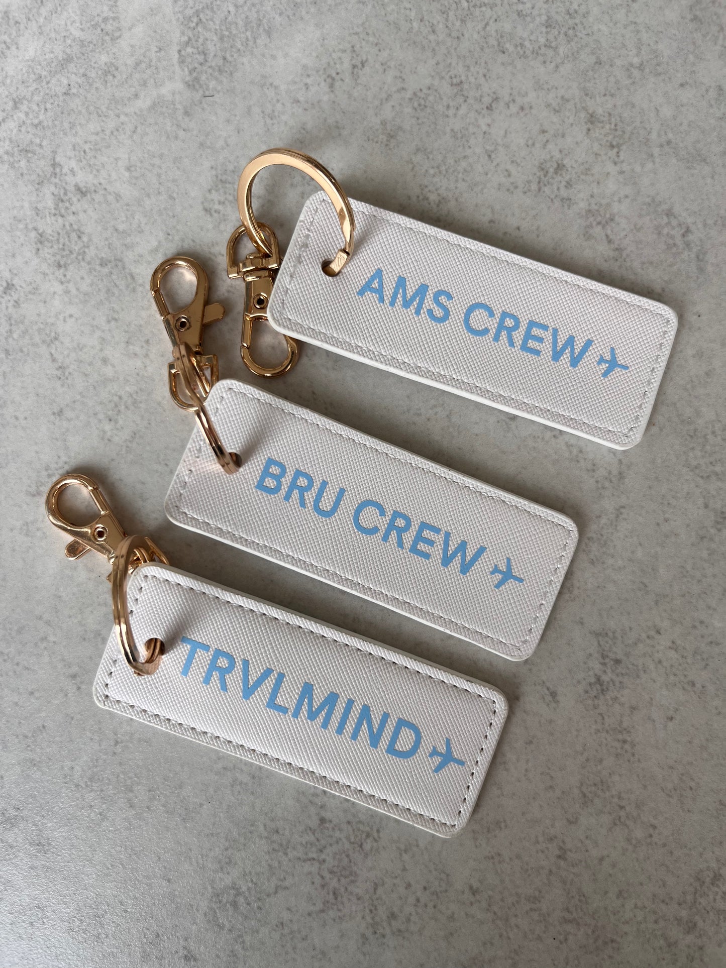 Personalised Crew Base Keychain