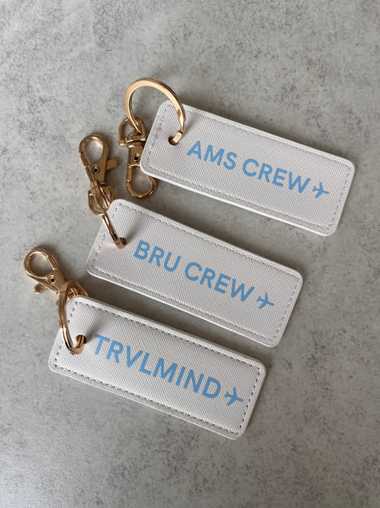 Personalised Crew Base Keychain