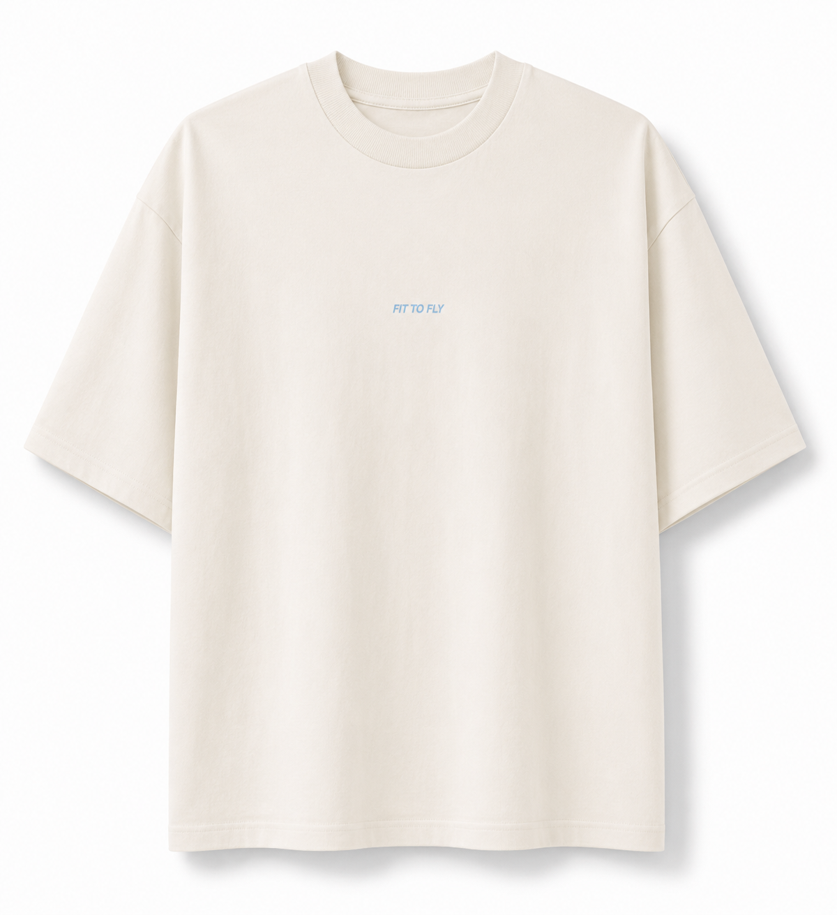Oversized crew T-shirt - women's fit