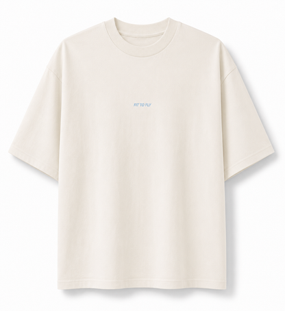 Oversized crew T-shirt - women's fit