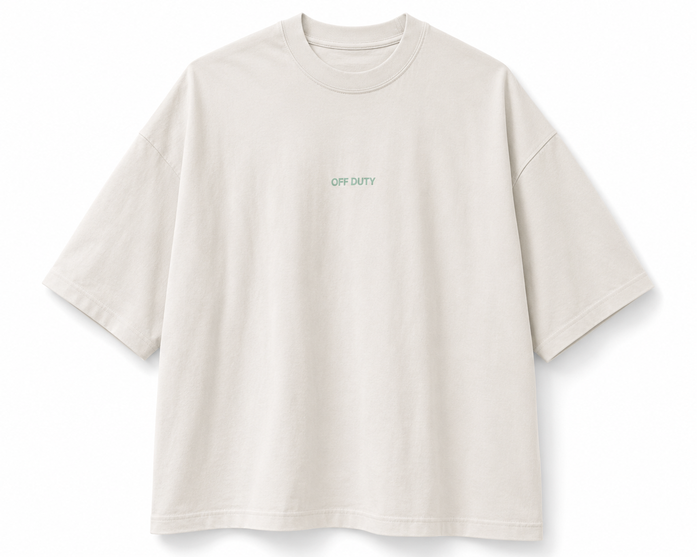 Oversized crew T-shirt - women's fit