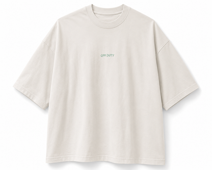 Oversized crew T-shirt - women's fit