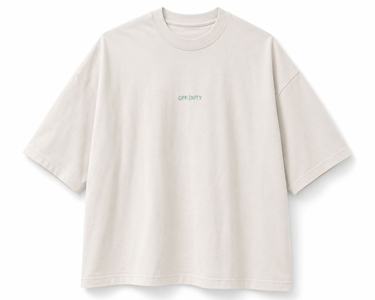 Oversized crew T-shirt - men's fit